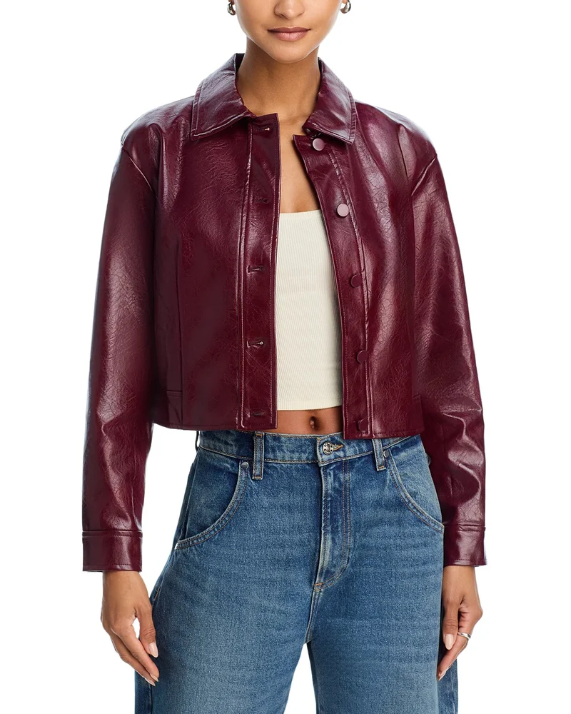 Faux Leather Jacket - Exclusive