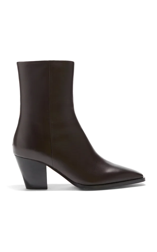 Hedvig Leather Ankle Boots