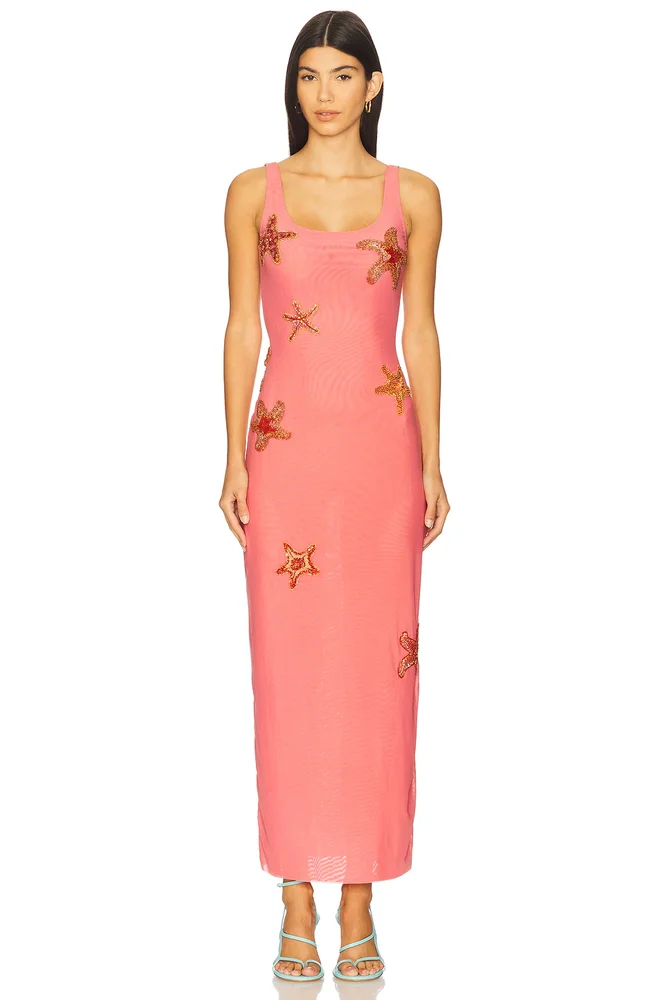Starfish Maxi Tank Dress