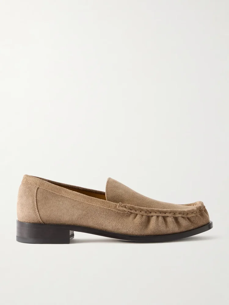 Model 64 suede loafers