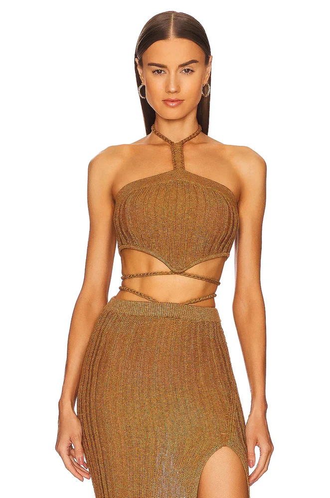 Open-Knit Crew in Elevated Cotton