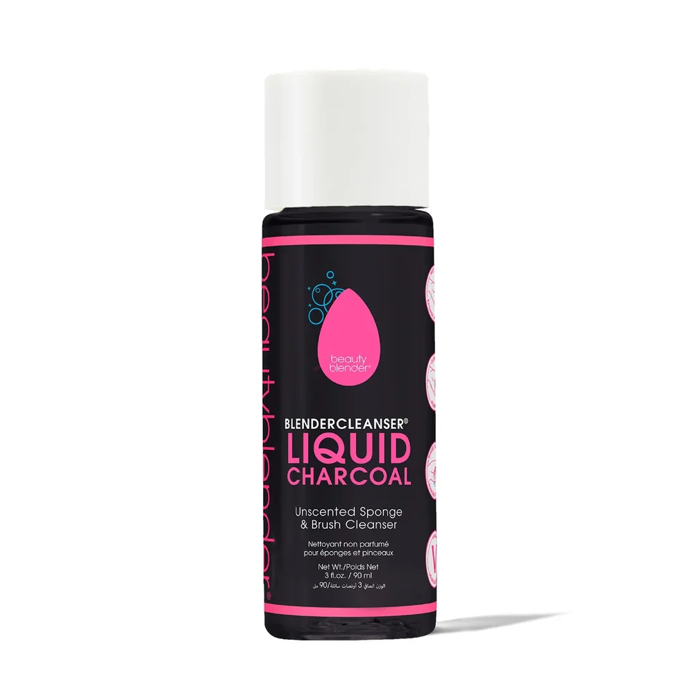 Blendercleanser Liquid Charcoal Unscented Sponge & Brush Cleanser
