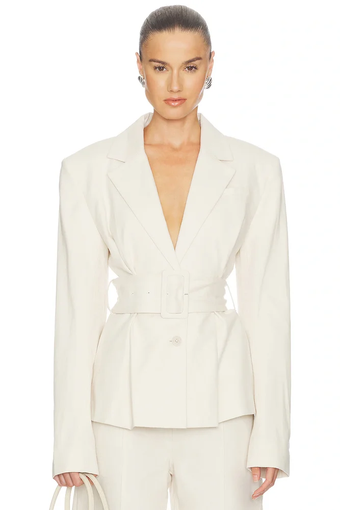 Linen Suiting Blazer