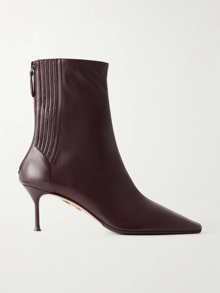 Saint Honoré 65 leather ankle boots