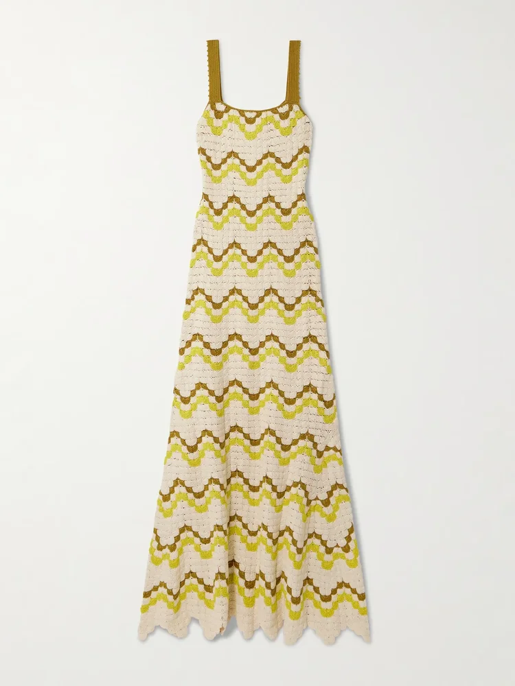 Marea Crochet Maxi Dress