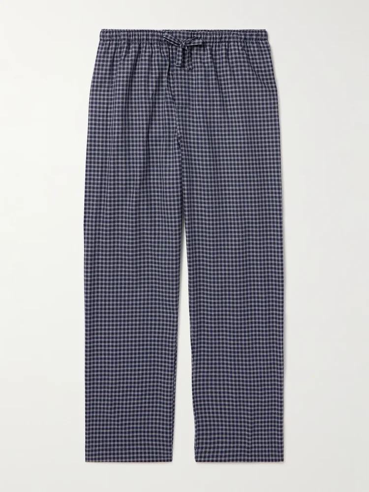 Braemar 32 Cotton-Flannel Pyjama Trousers