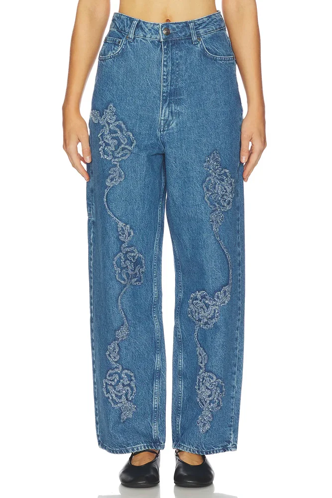 Relaxed Bootcut Jeans