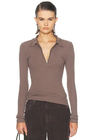 Amica Zip Polo Shirt