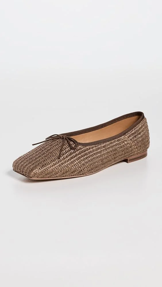 Square Toe Ballerina Flats