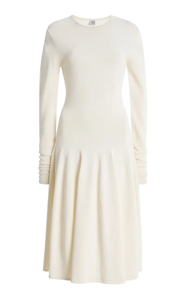 Sculpted Knit Mini Dress