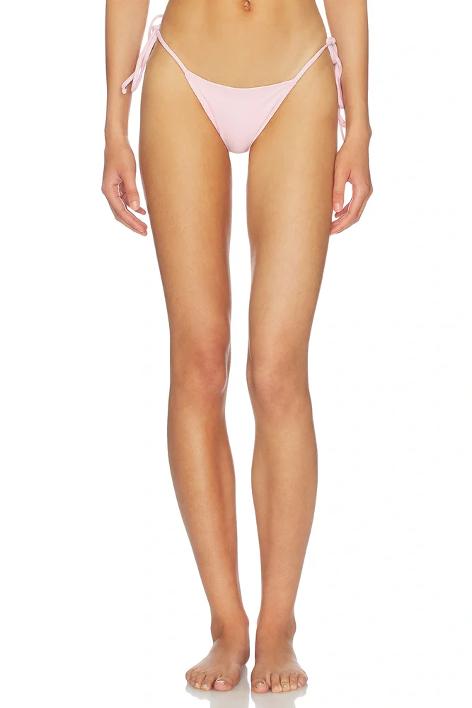 X Paige Lorenze Divine Ribbed Bikini Bottom