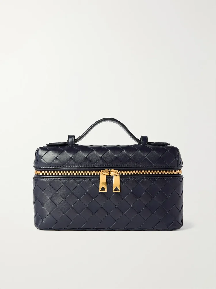 Bang Bang Intrecciato leather top-handle bag