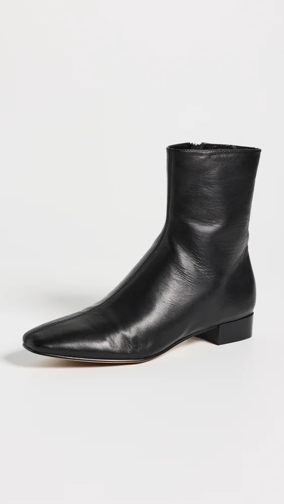 Tarine Leather Booties