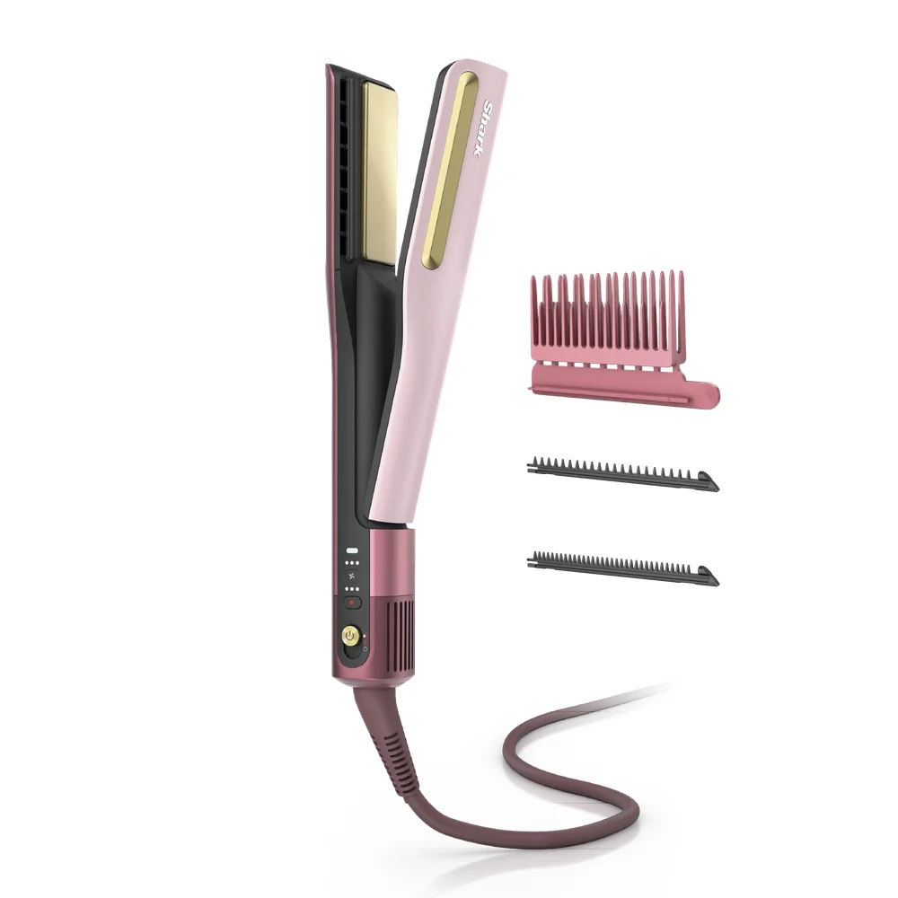 SilkiPro 3-in-1 Hair Straightener, Styler & Dryer, Rose Petal