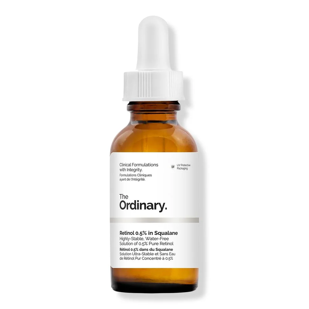 Retinol 0.5% in Squalane, Intermediate Retinol Serum