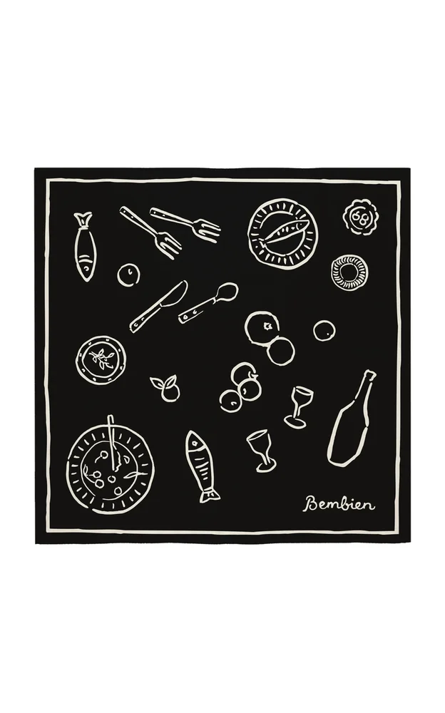 Tableau Silk Scarf