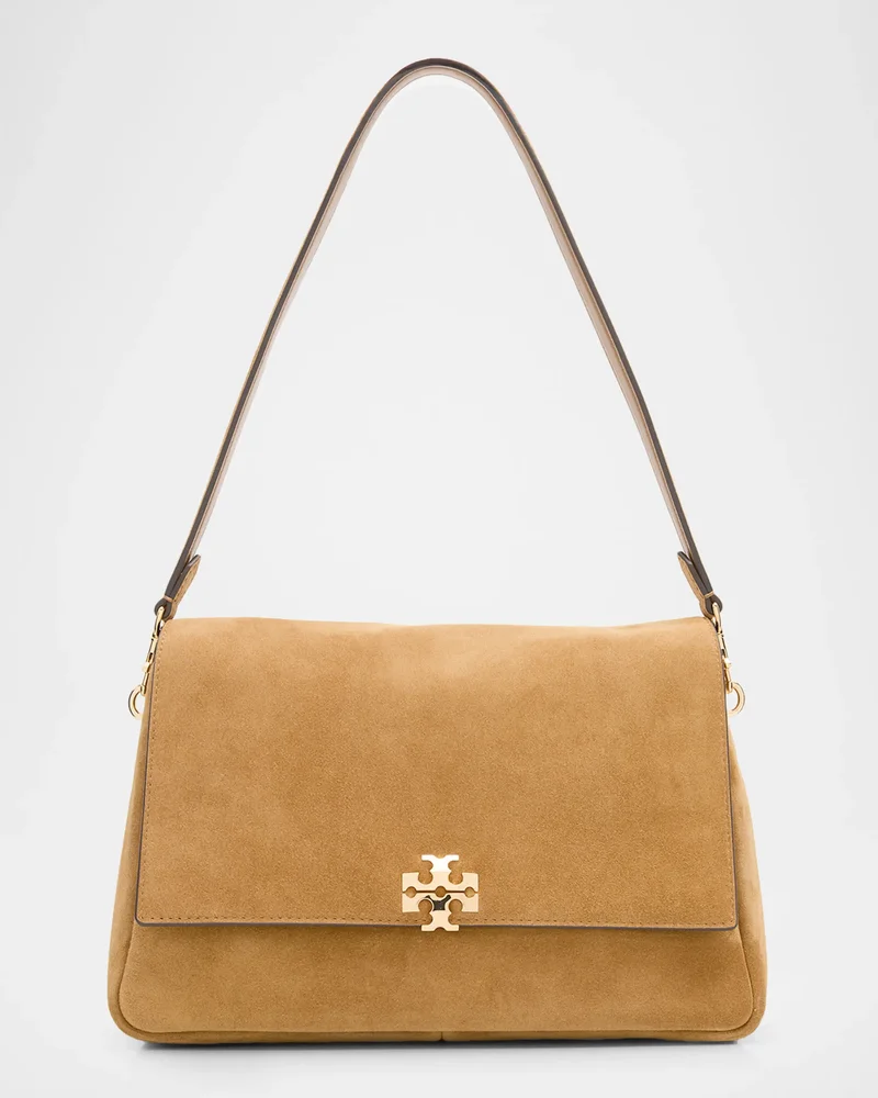 Soft Suede Shoulder Bag