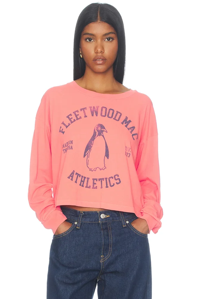 Fleetwood Mac Sporty Meet & Greet Long Sleeve Top