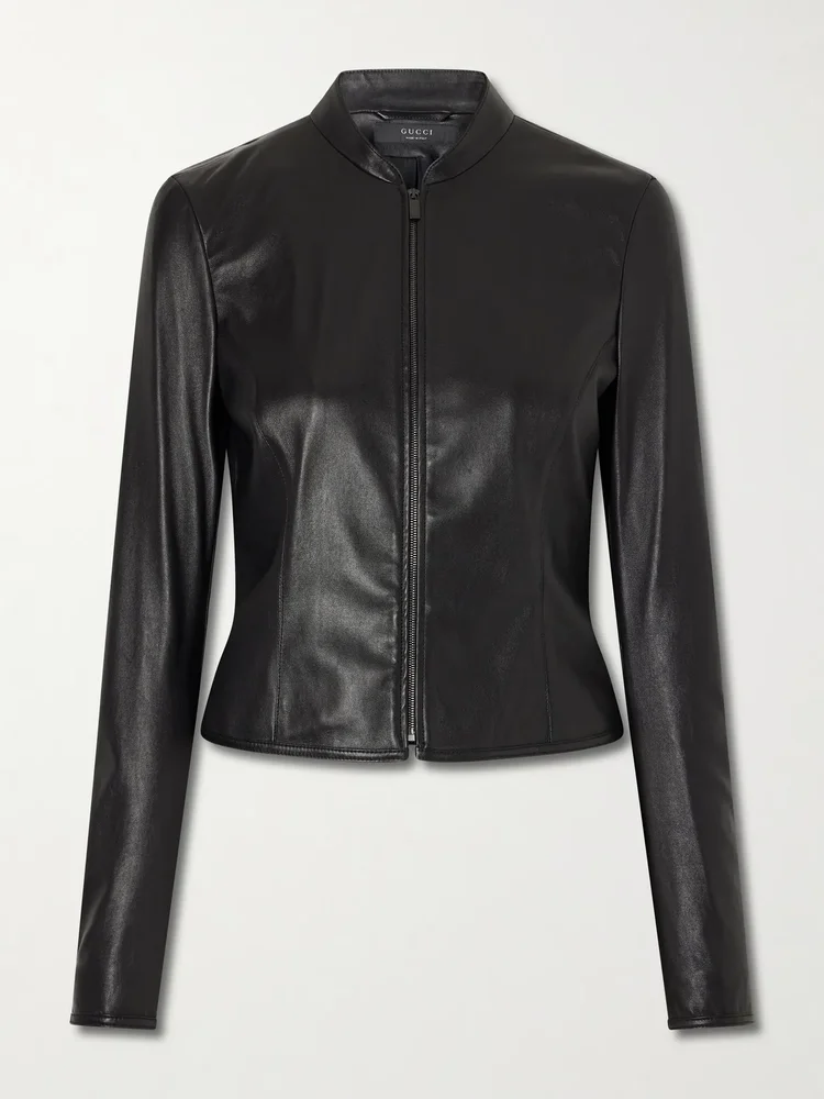 leather jacket