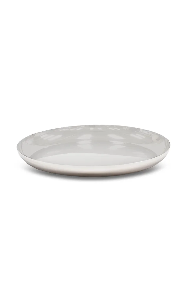 Modern Medium Stainless Steel Platter