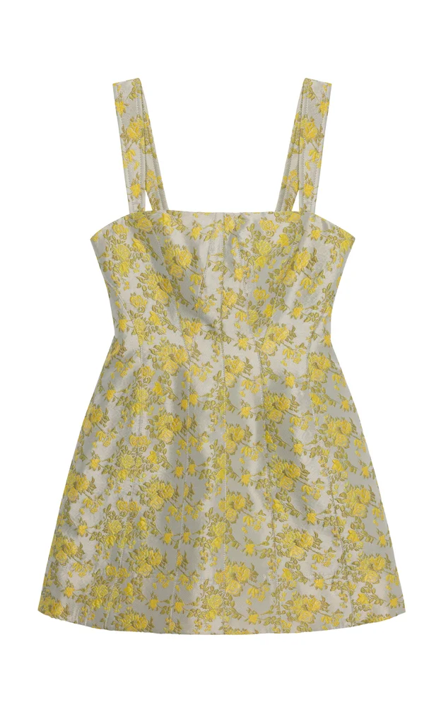 Lydia Jacquard Mini Dress