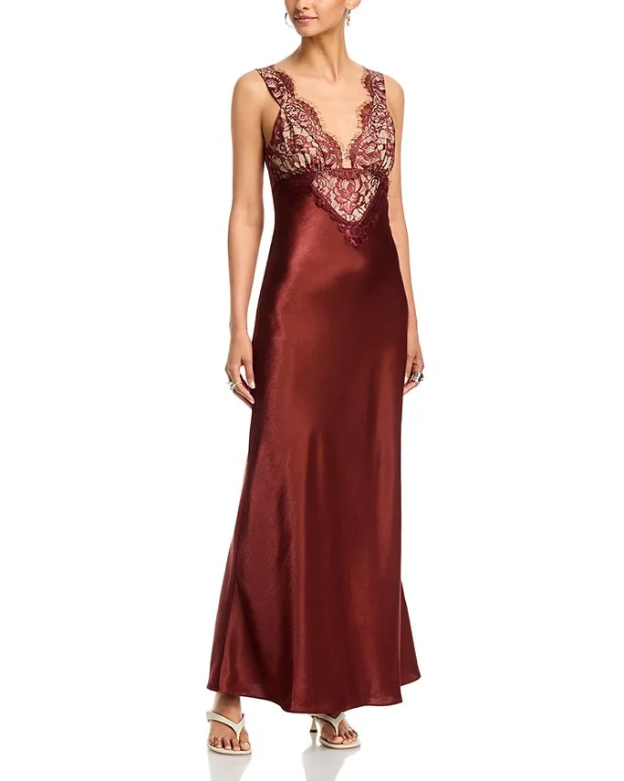 Torie Lace Slip Dress