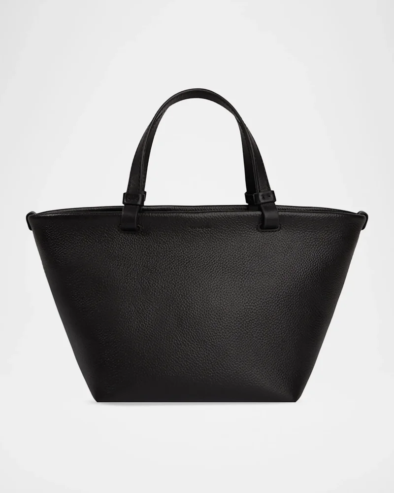 Marin Mini Woven Leather Tote Bag