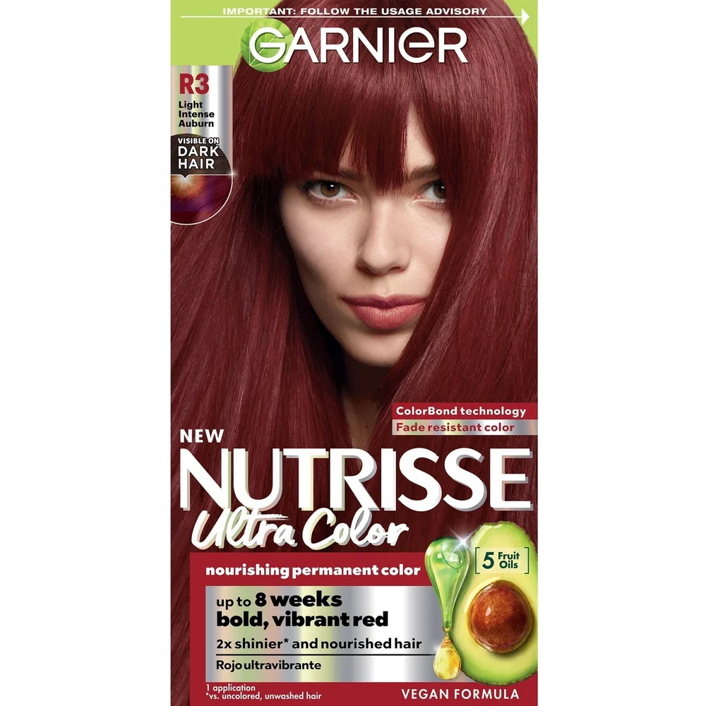 Nutrisse Ultra Color Nourishing Color Creme - R3 Light Intense Auburn