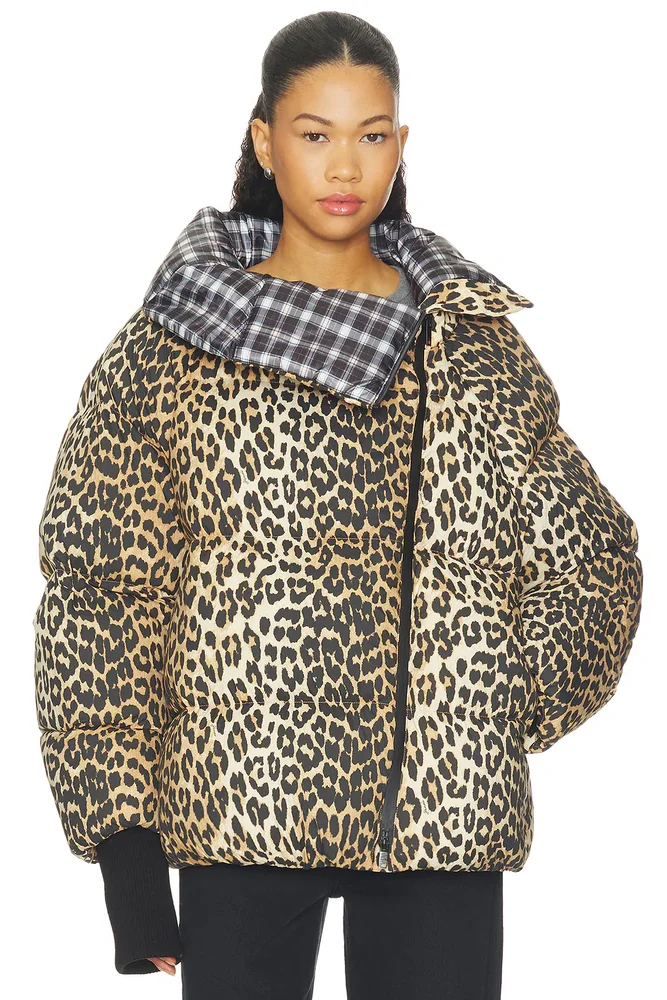 Future Nylon Printed Quilt Puffer