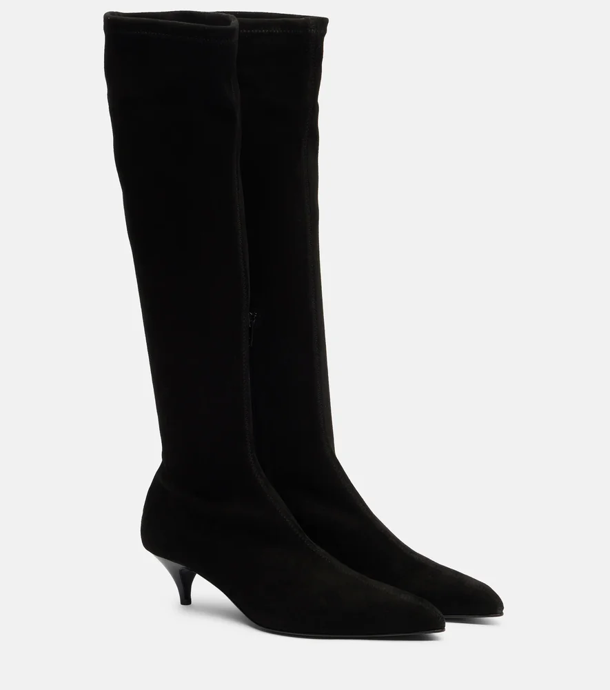 Oscar 60 suede knee-high boots
