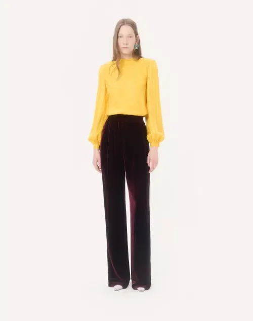 Sablé Velvet Trousers