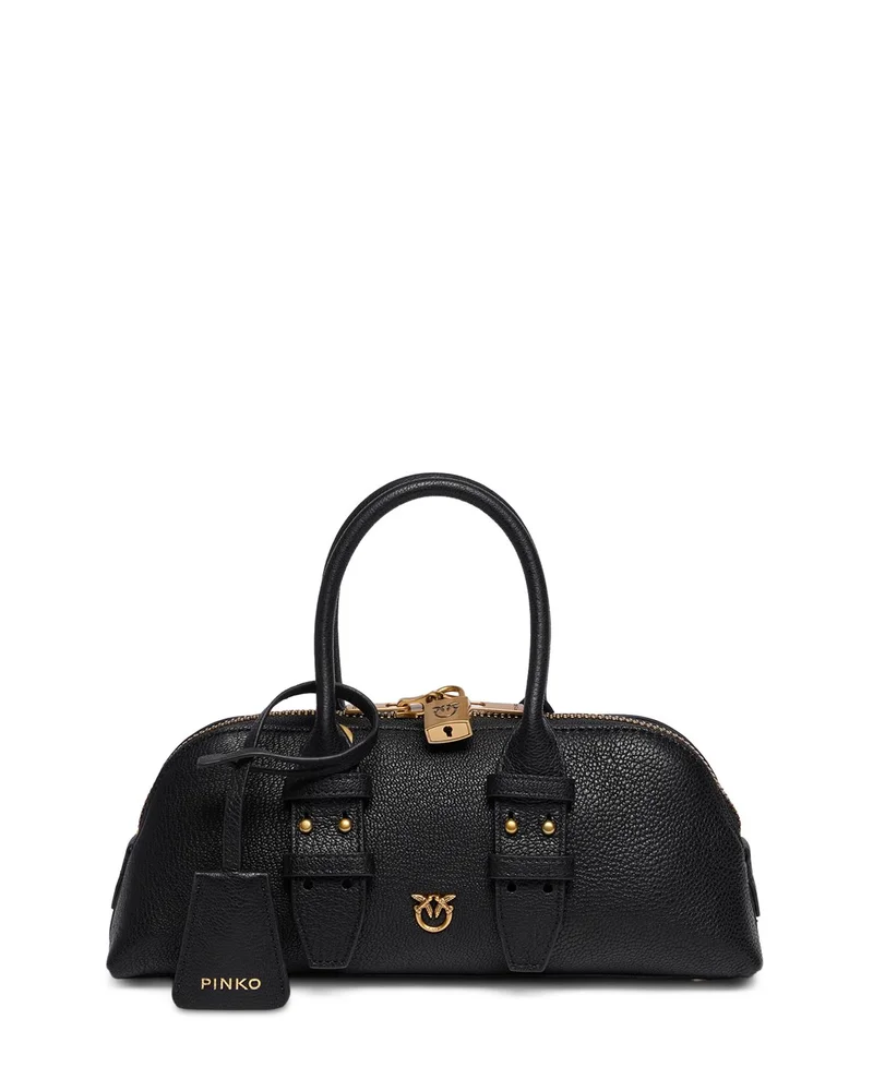 Leather Bowling Bag