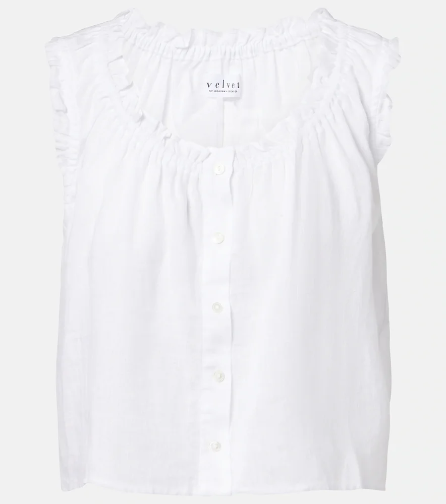 Tana linen top
