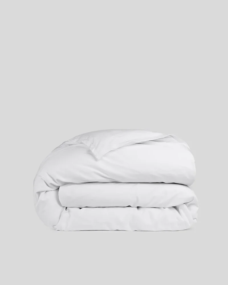 Sateen Duvet Cover in White