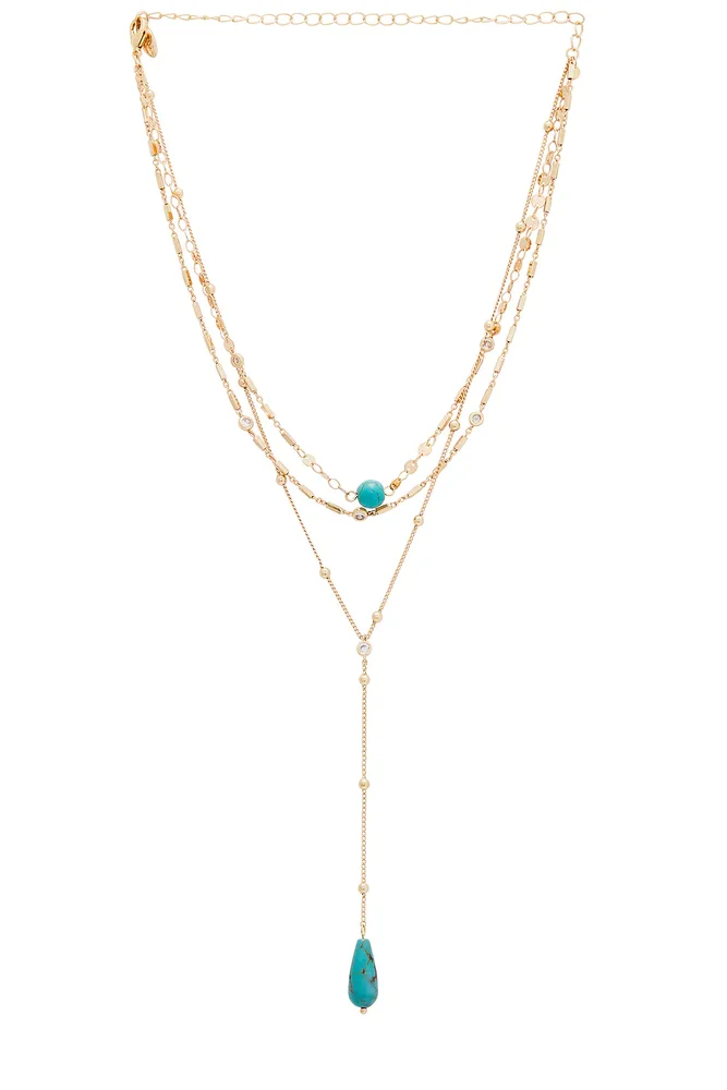 Forever Multi Chain Lariat Choker
