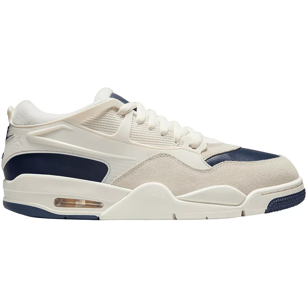 Air Jordan 4 RM Shoes — Sail/Midnight Navy/Phantom/Univ Gold