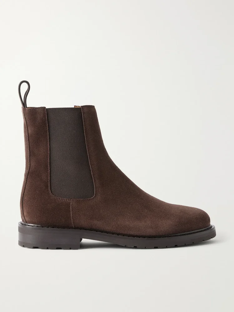 25 Chelsea suede ankle boots