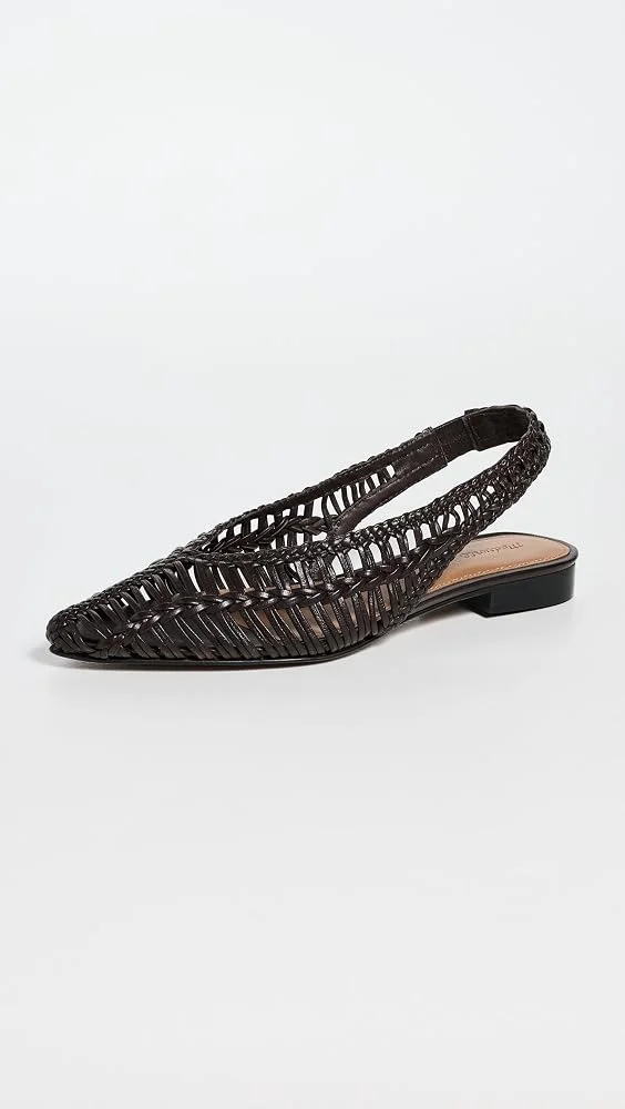 Harper Woven Slingbacks