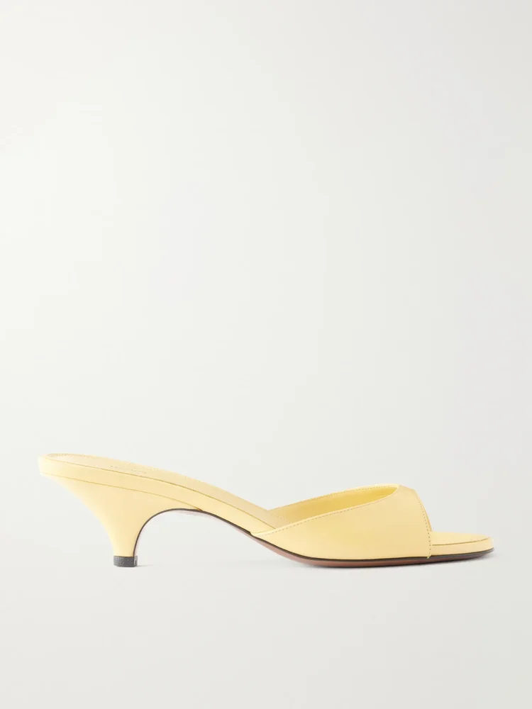 Hynia 40 leather mules