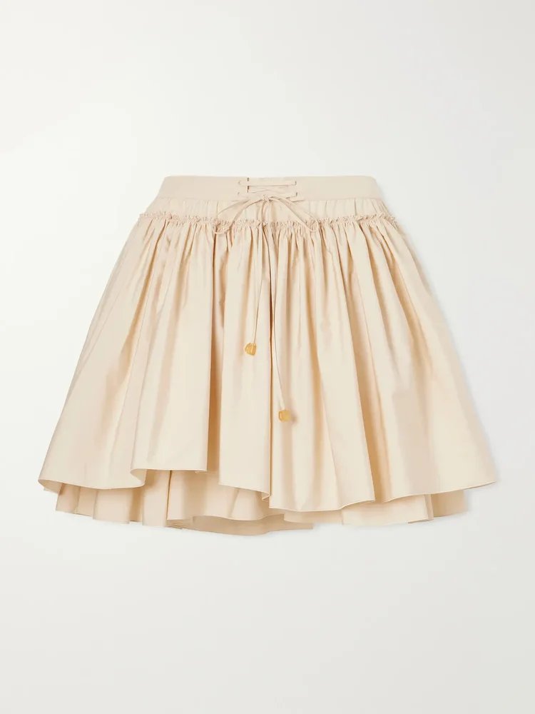 Fishscale Mini Skirt