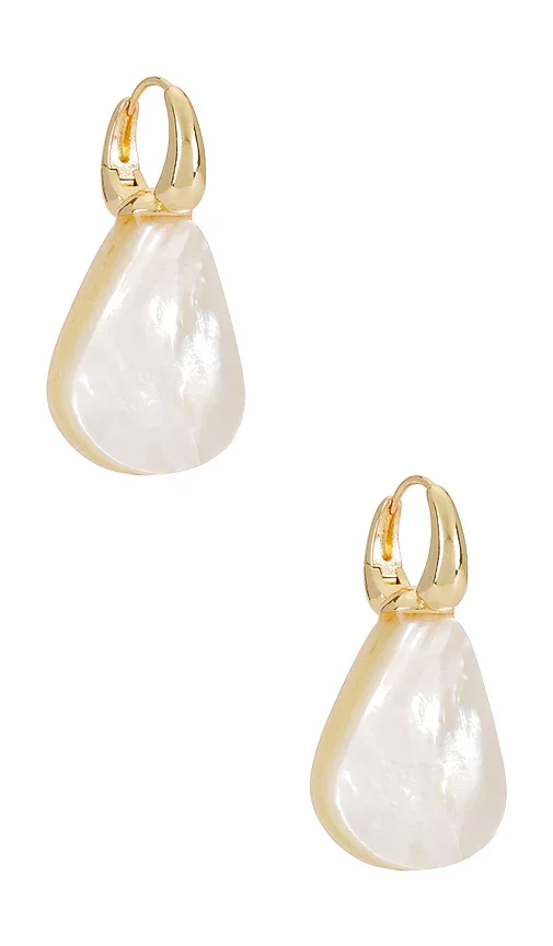 Mother Of Pearl Drop Earrings