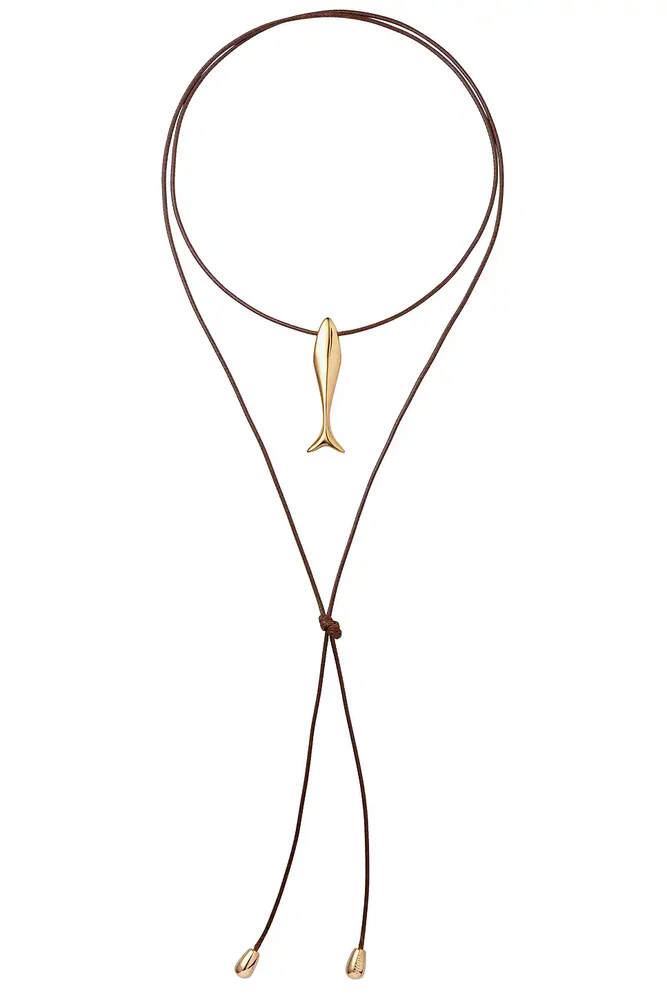 Minnow Wrap Necklace