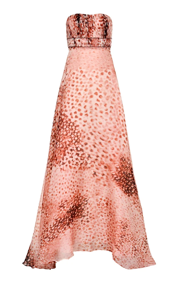 Amapola Silk Maxi Dress