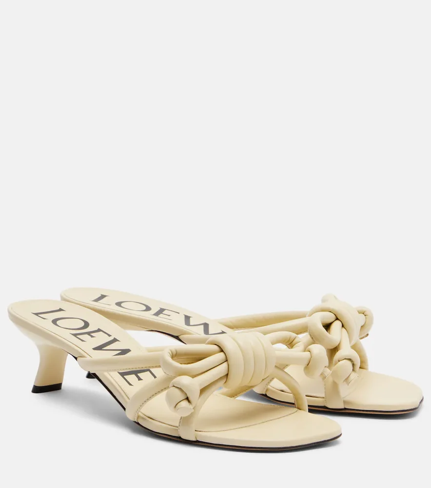 Flamenco 45 leather mules