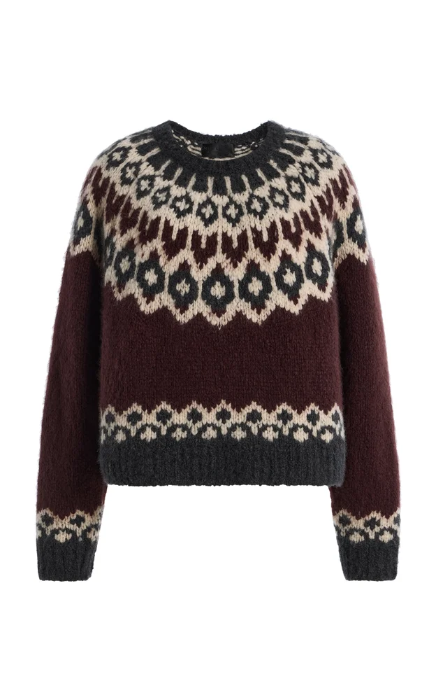 Isaline Fair Isle Cashmere Sweater