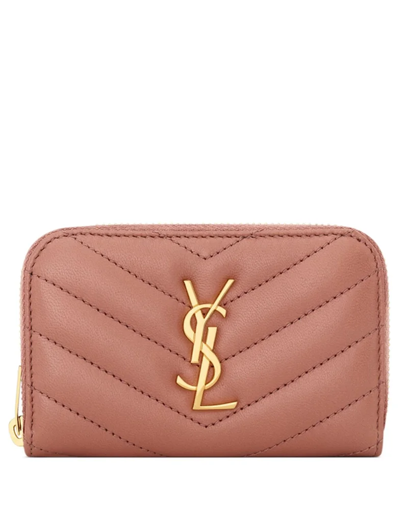 Cassandre Matelassé Coin Card Wallet in Lambskin