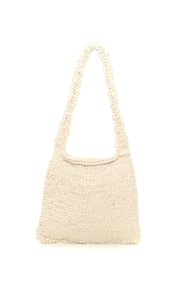 Didion Knit Cotton Shoulder Bag