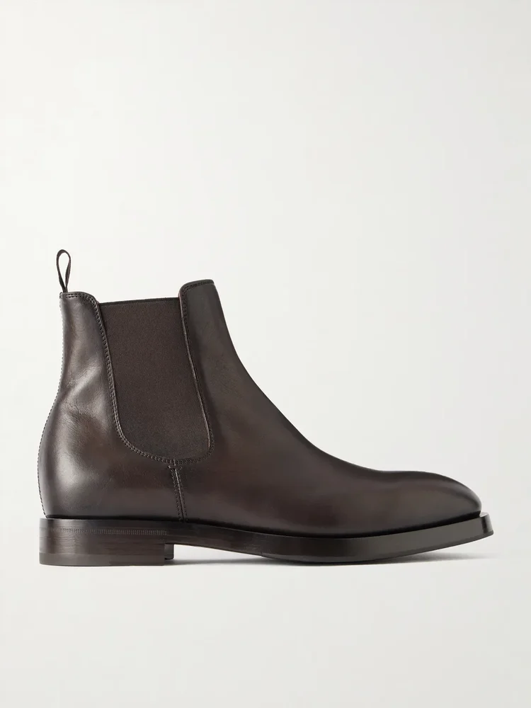 Ortega 003 Leather Chelsea Boots