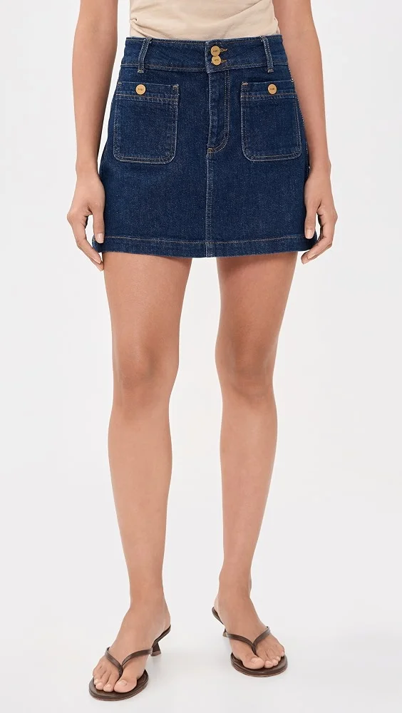 Janelle Denim Skirt