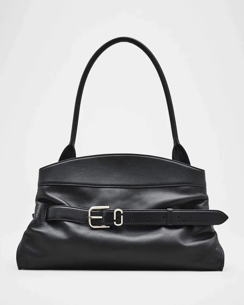 The Satchel Leather Shoulder Bag